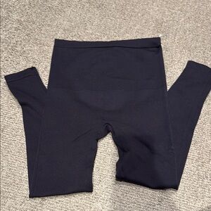 SPANX Black High-Waisted Seamless Leggings